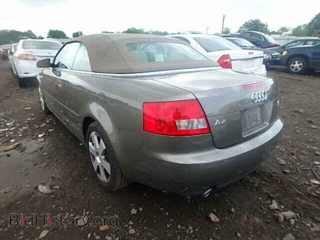 2005 AUDI A4 - VIN: WAUDT48H65K008218 - Фото 3