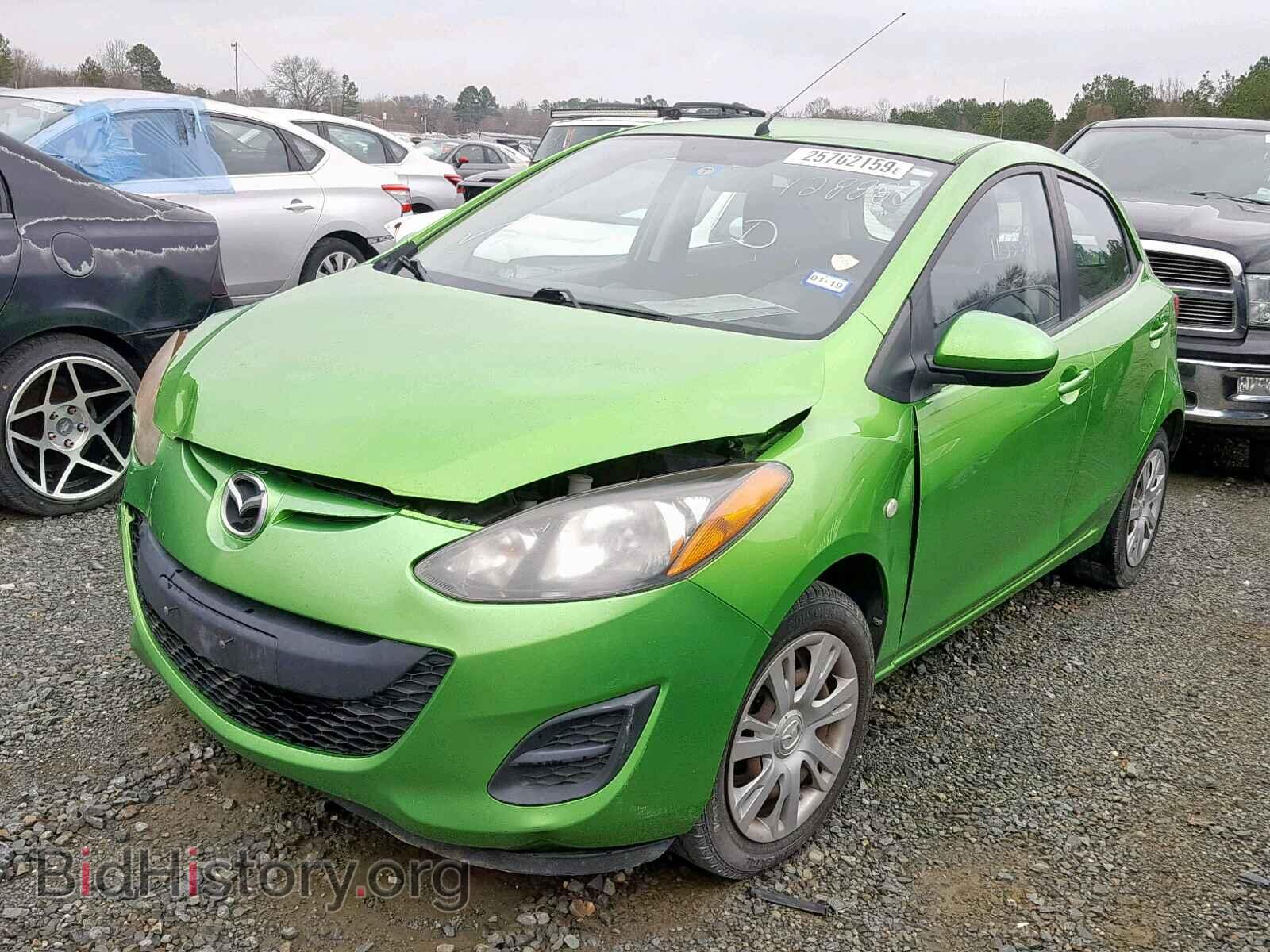2011 MAZDA 2 - VIN: JM1DE1HY6B0128880 - Photo 2