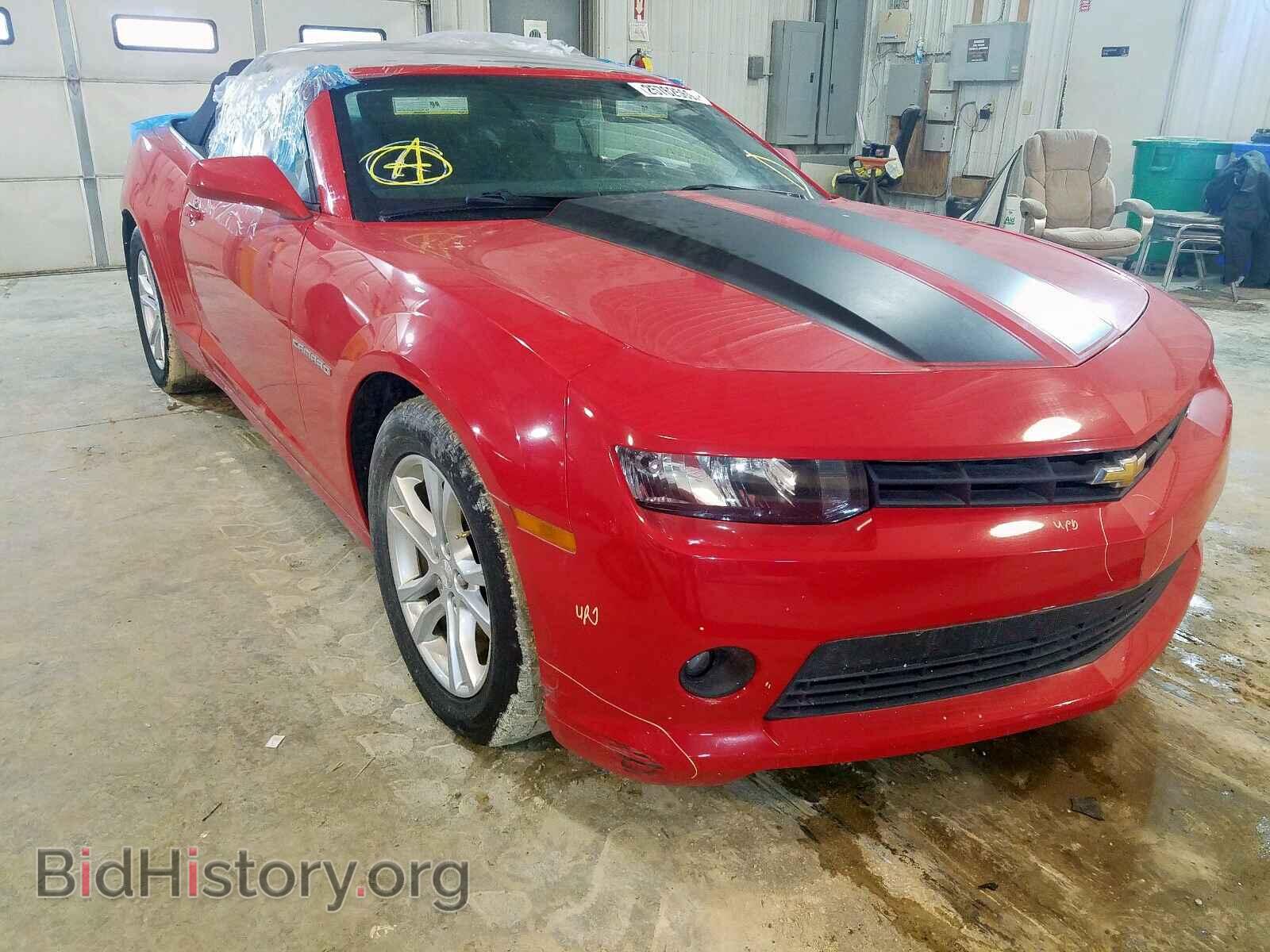 Фотография 2G1FB3D30E9161044 - CHEVROLET CAMARO 2014