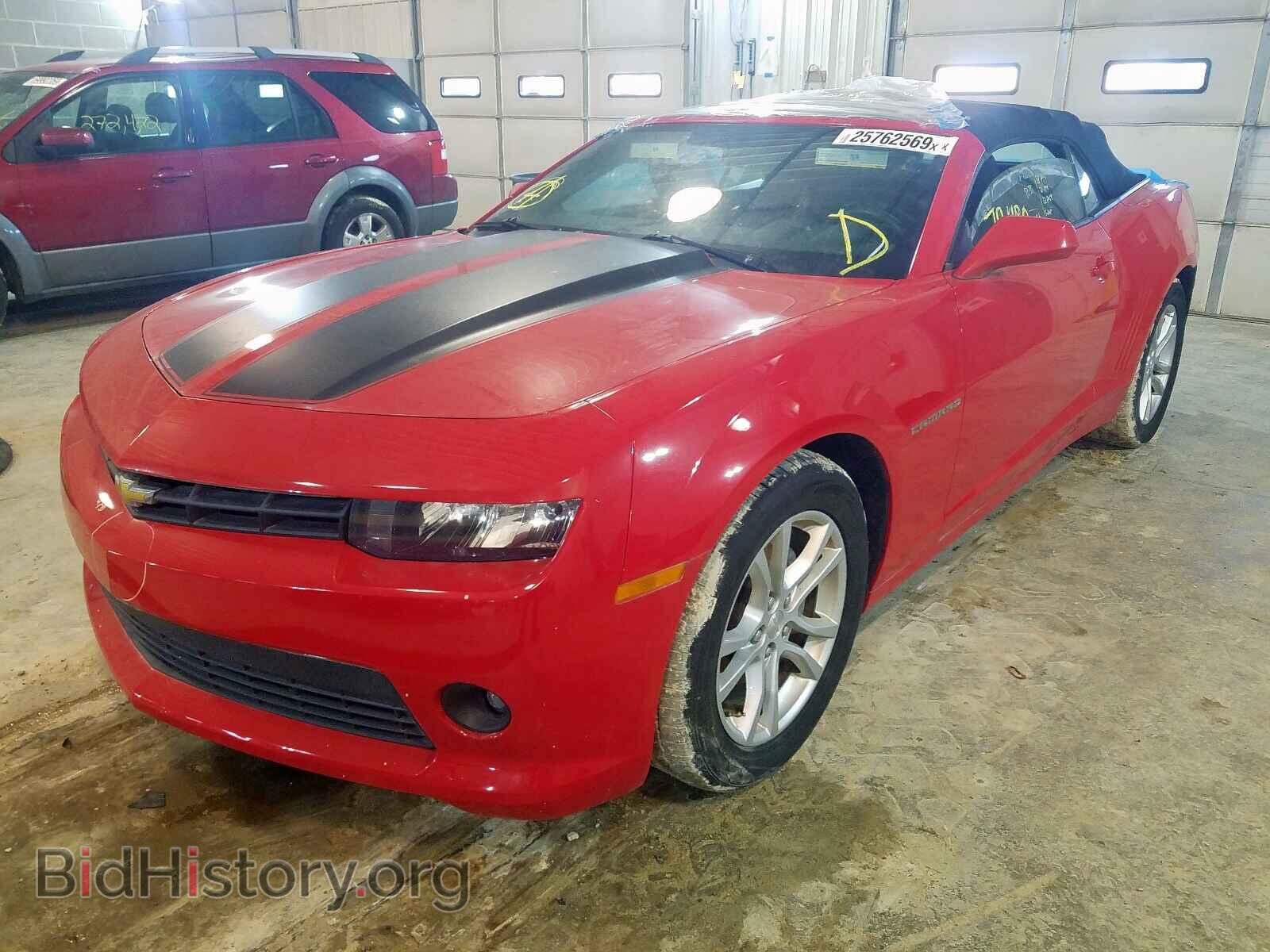 2014 CHEVROLET CAMARO - VIN: 2G1FB3D30E9161044 - Фото 2