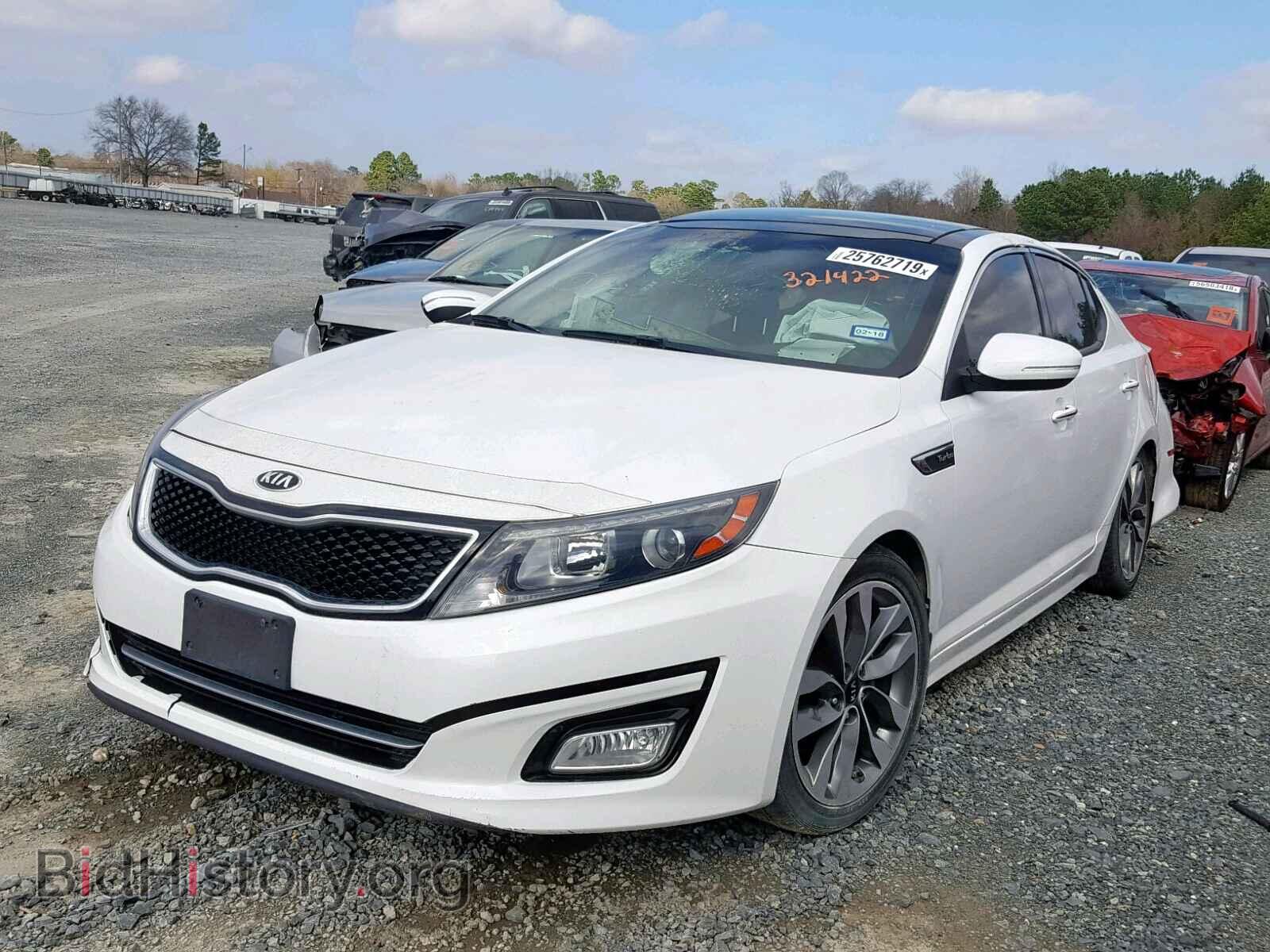 2014 KIA OPTIMA - VIN: 5XXGR4A61EG321422 - Фото 2