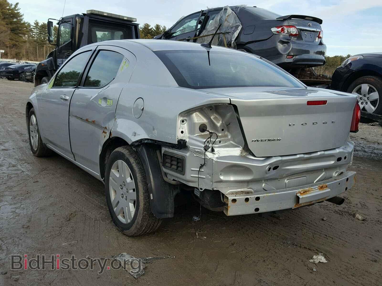 2011 DODGE AVENGER - VIN: 1B3BD4FB9BN598870 - Фото 3