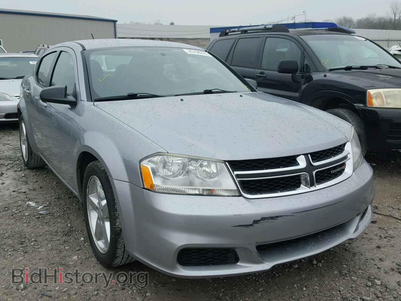 Фотография 1C3CDZAB8DN627306 - DODGE AVENGER 2013