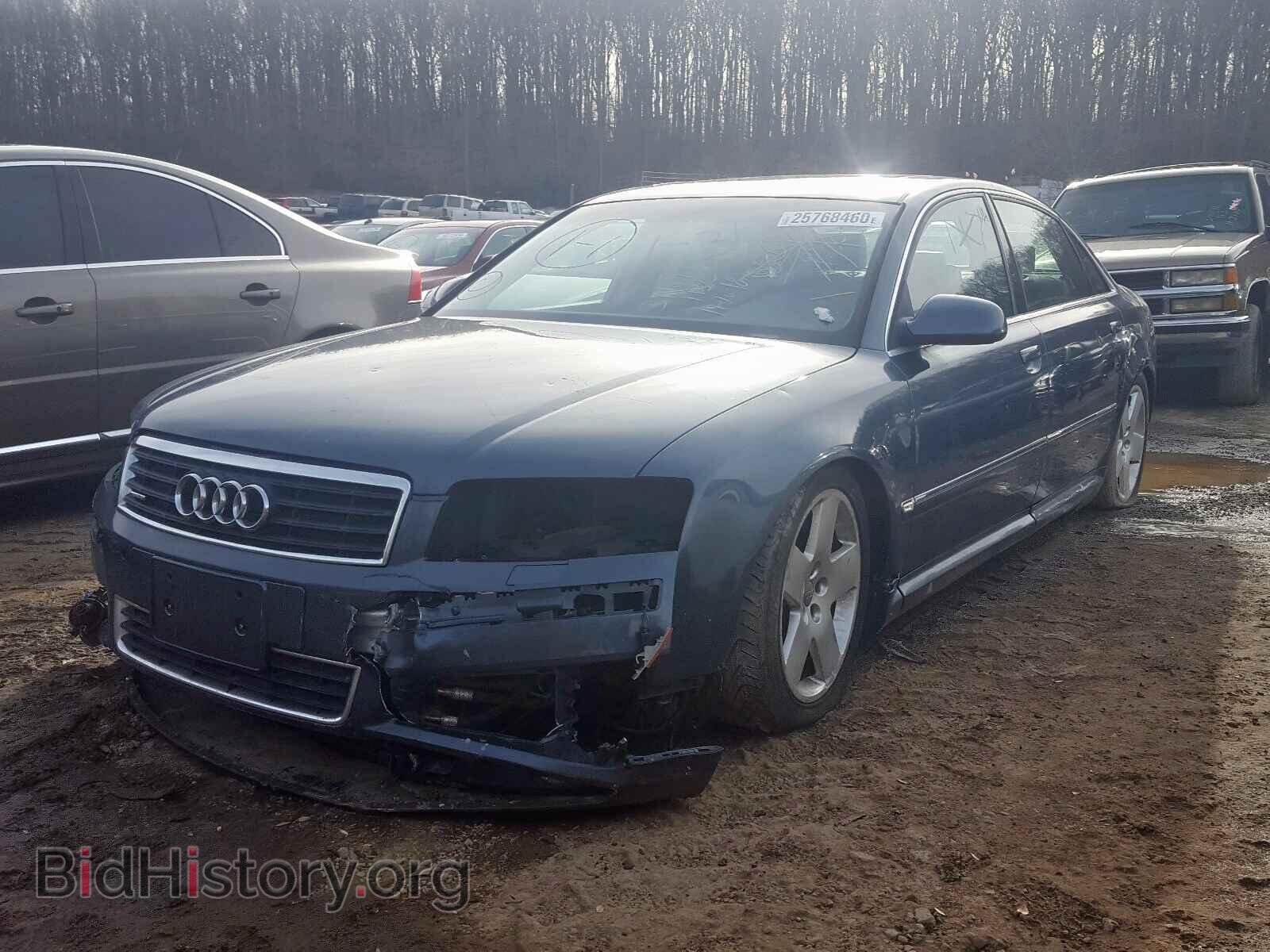 2004 AUDI A8 - VIN: WAUML44E14N009351 - Фото 2