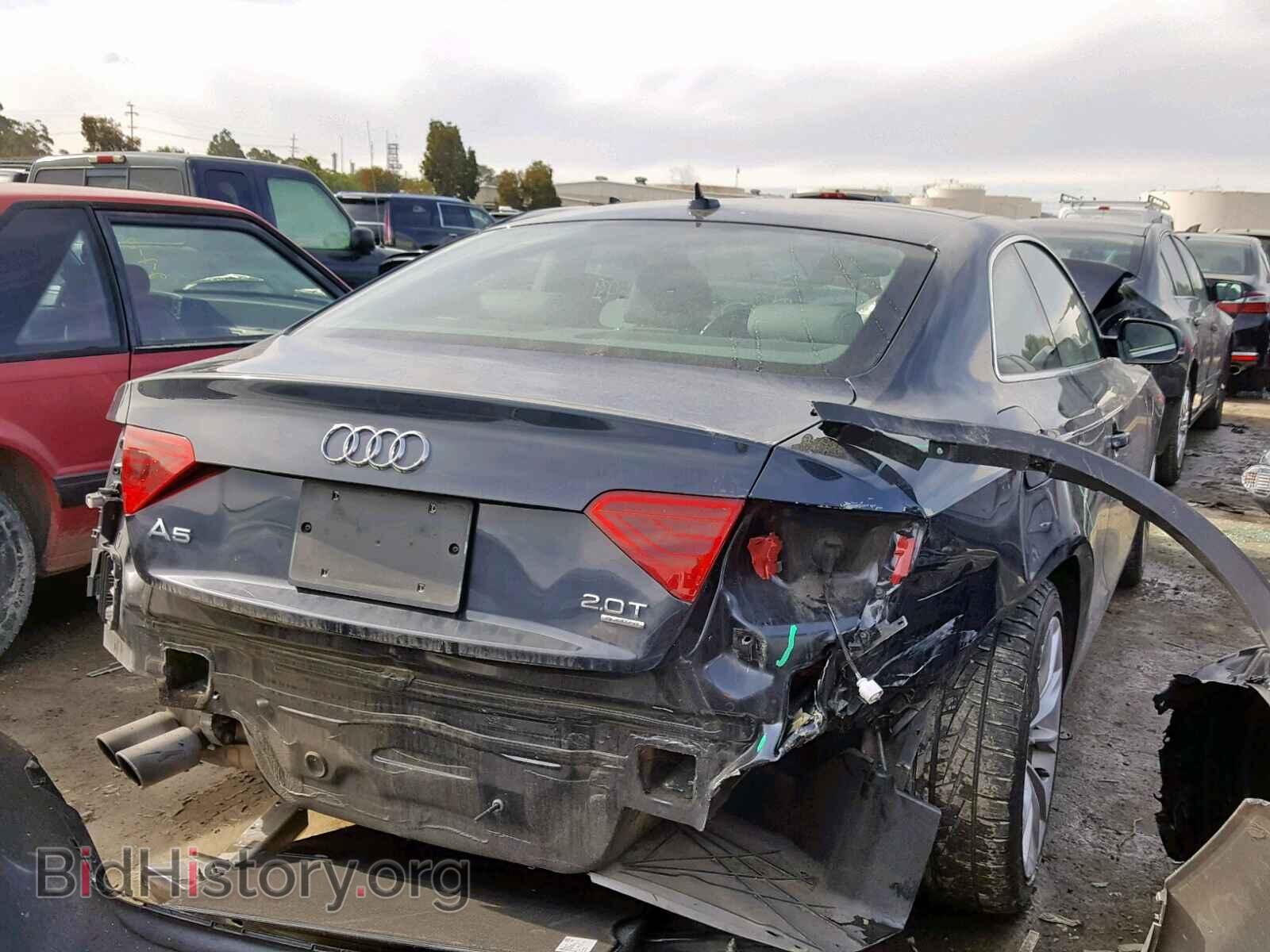 2013 AUDI A5 PREMIUM - VIN: WAULFAFR1DA004742 - Photo 4