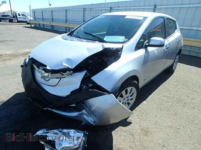2014 NISSAN LEAF - VIN: 1N4AZ0CP4EC334739 - Фото 2