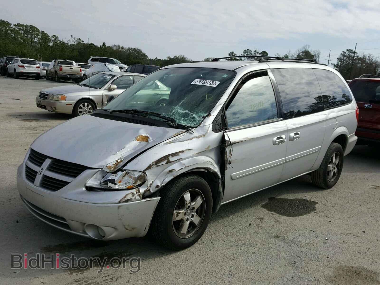 2007 DODGE CARAVAN - VIN: 2D4GP44L67R305575 - Фото 2