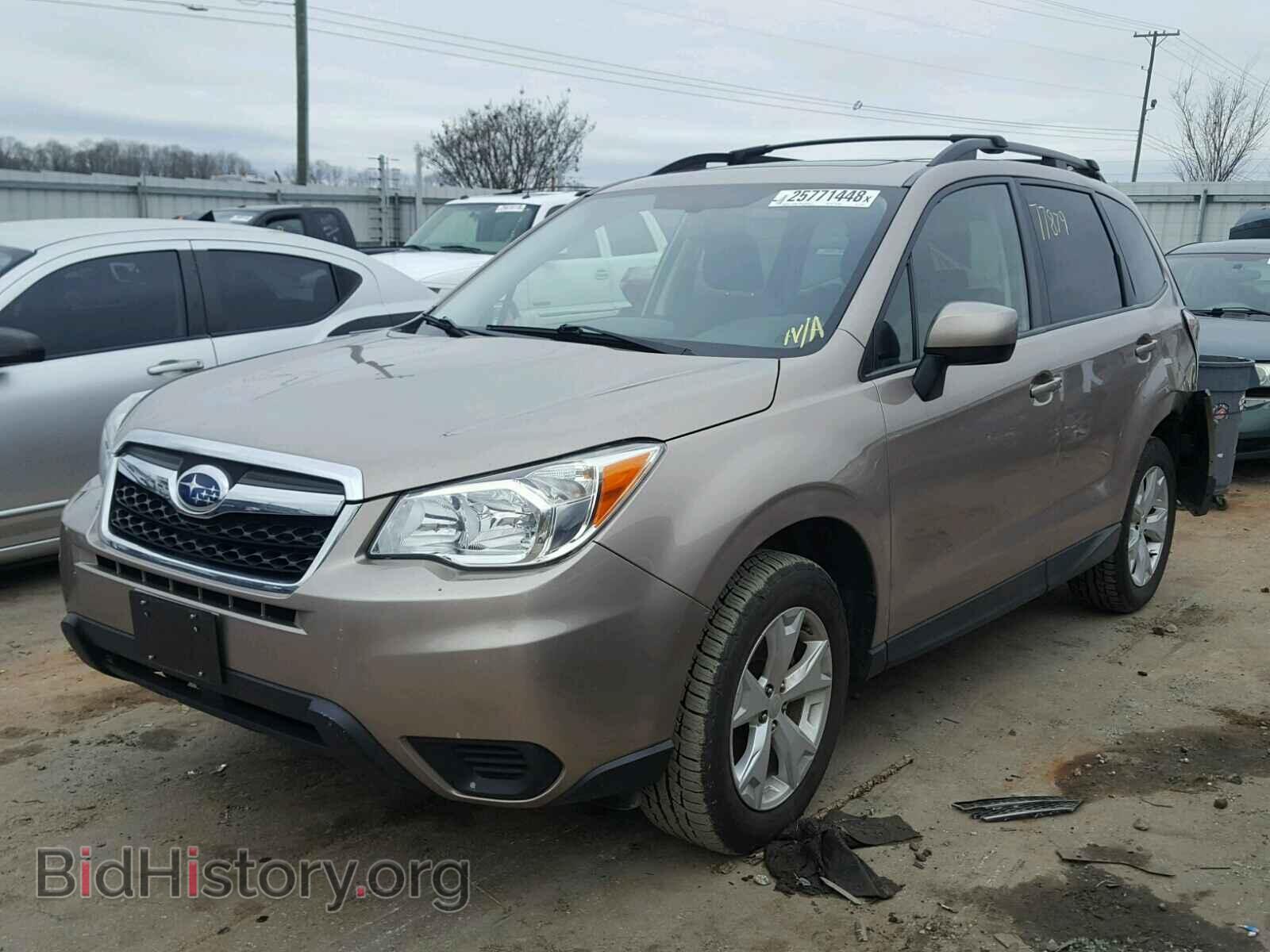 2014 SUBARU FORESTER - VIN: JF2SJAEC2EH469390 - Фото 2