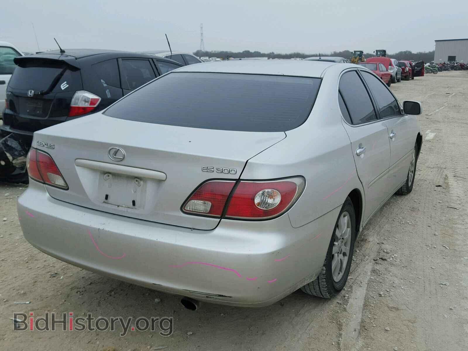 2002 LEXUS ES300 - VIN: JTHBF30G920083094 - Фото 4