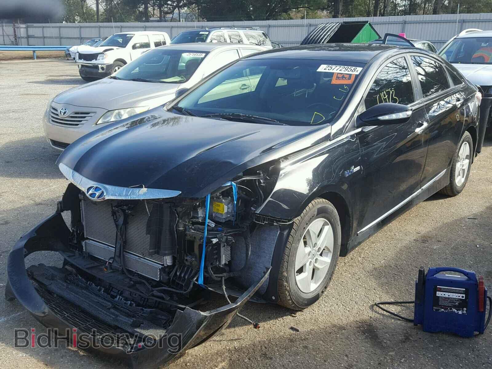 2012 HYUNDAI SONATA - VIN: KMHEC4A48CA058731 - Фото 2