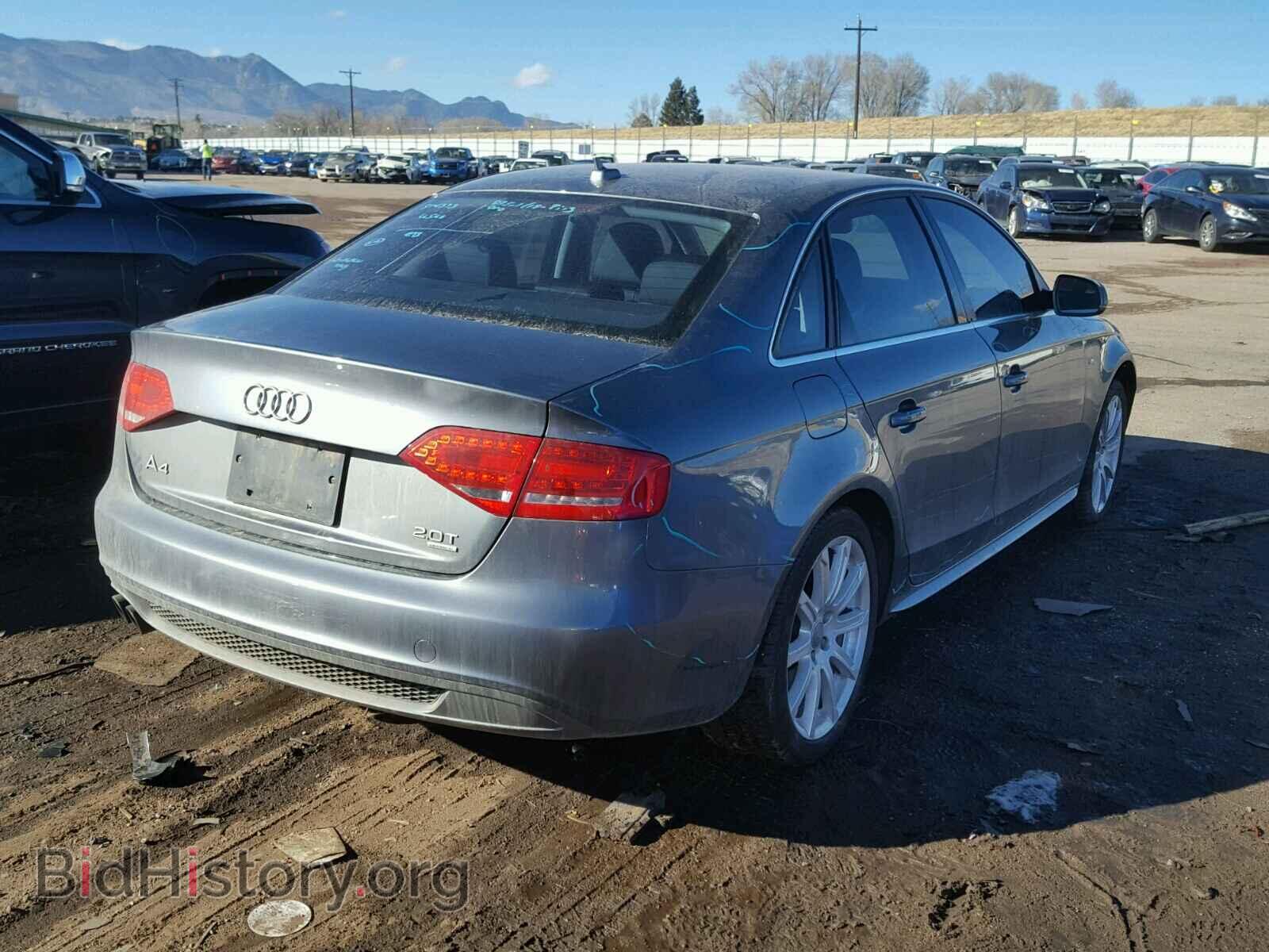 2012 AUDI A4 - VIN: WAUFFAFL7CA112368 - Photo 4