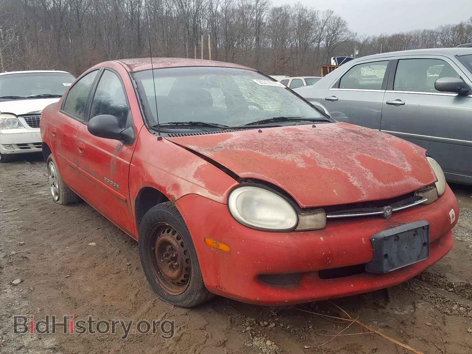 Фотография 1B3ES46C0YD723376 - DODGE NEON 2000