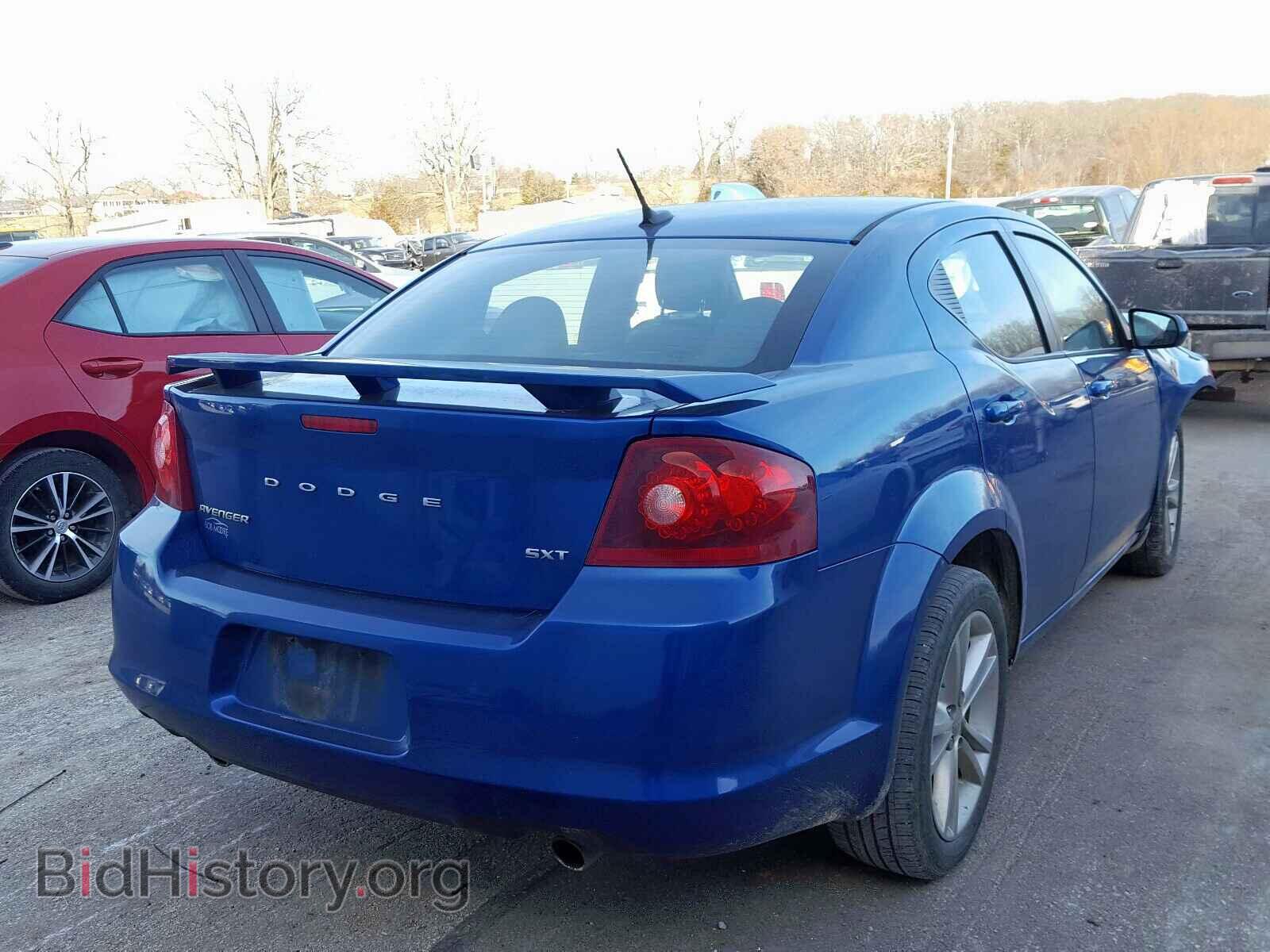 2014 DODGE AVENGER - VIN: 1C3CDZCG5EN217864 - Фото 4