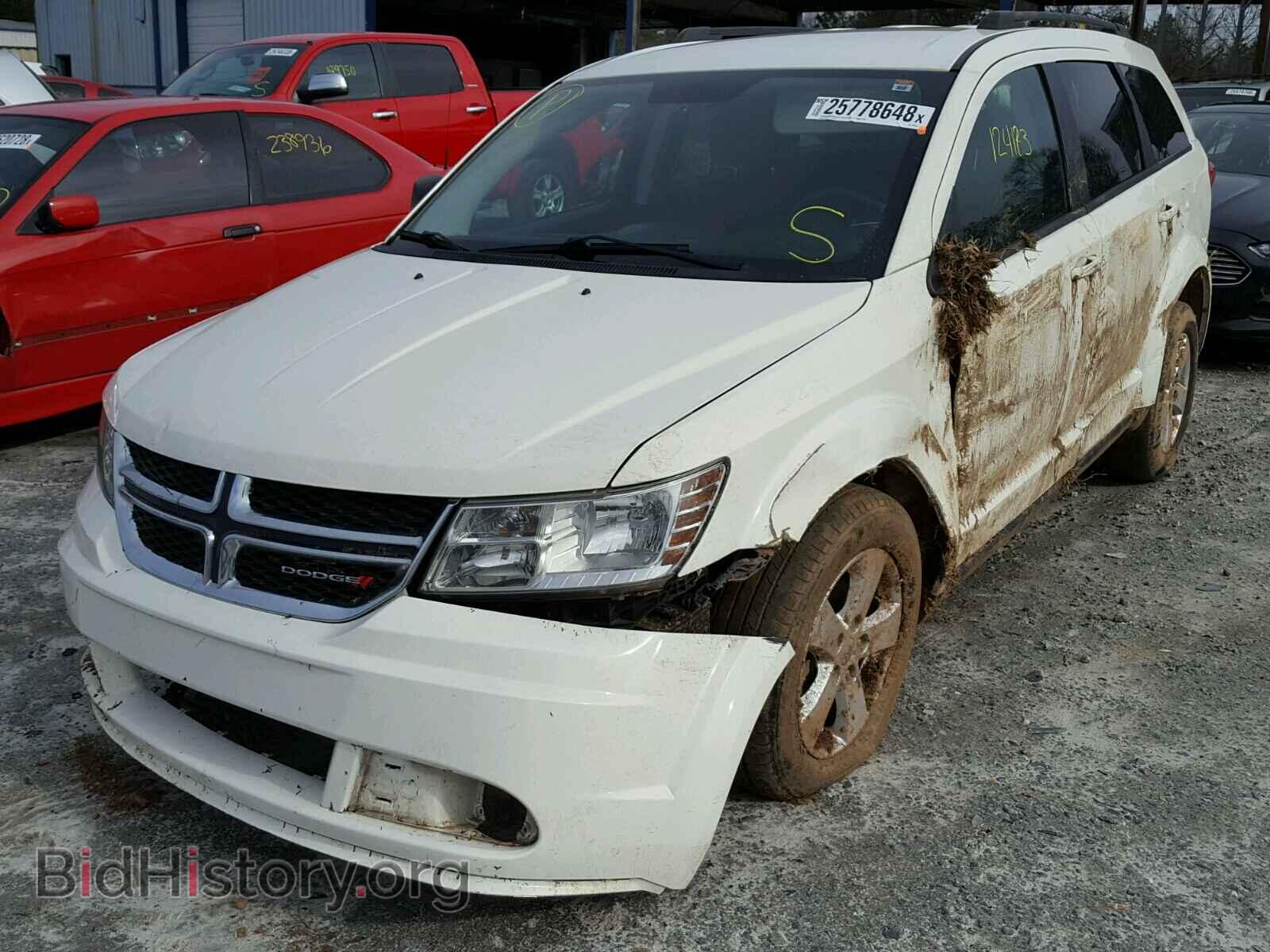 2012 DODGE JOURNEY - VIN: 3C4PDCAB2CT391101 - Фото 2