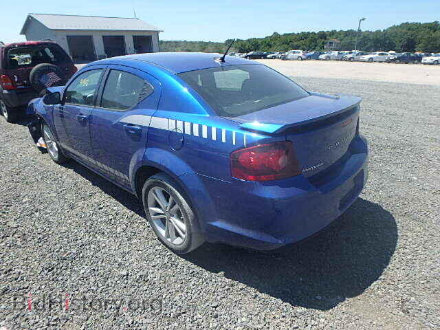 2012 DODGE AVENGER - VIN: 1C3CDZEG4CN185791 - Фото 3