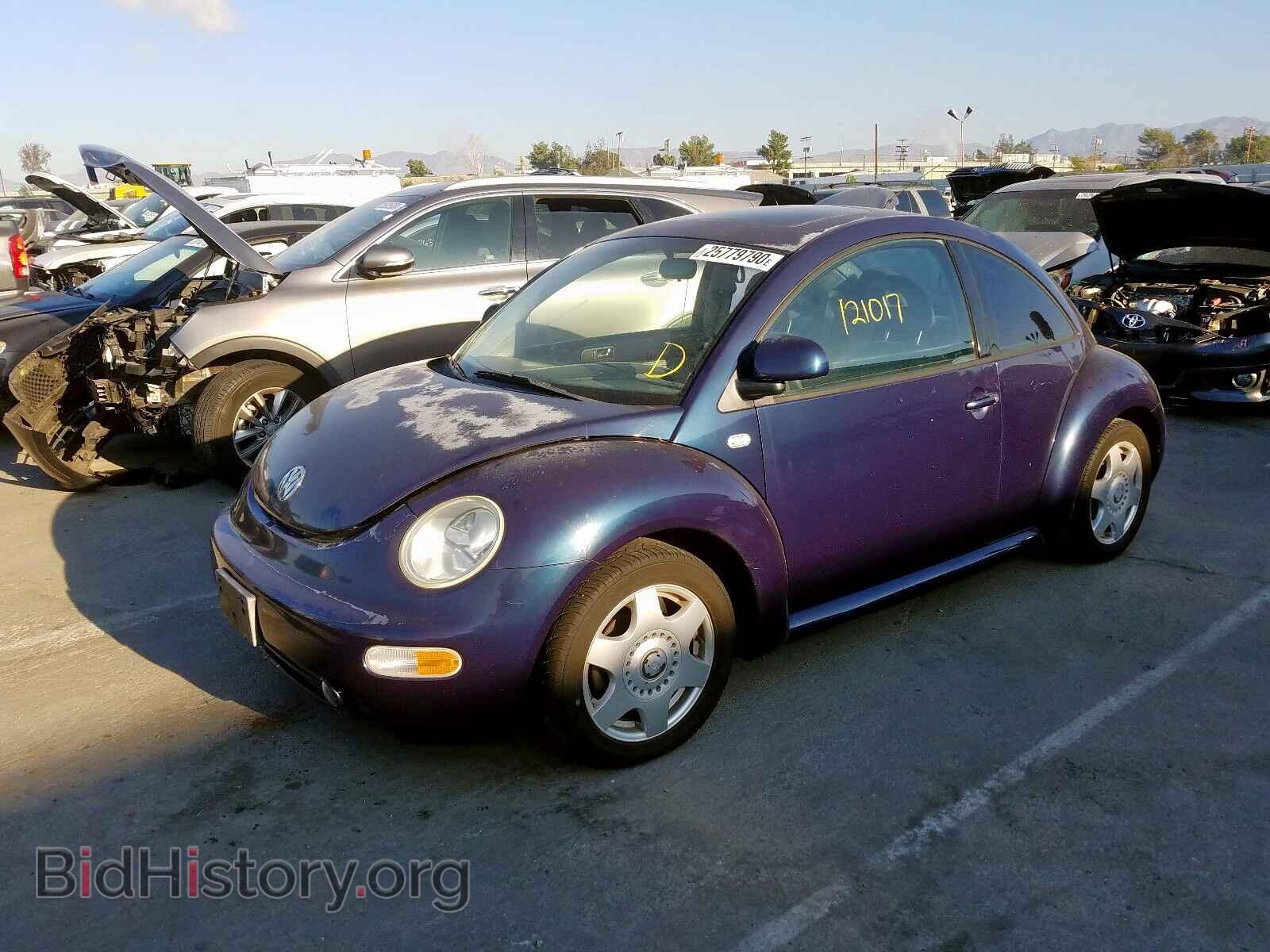 2000 VOLKSWAGEN BEETLE - VIN: 3VWCC21C4YM474886 - Фото 2