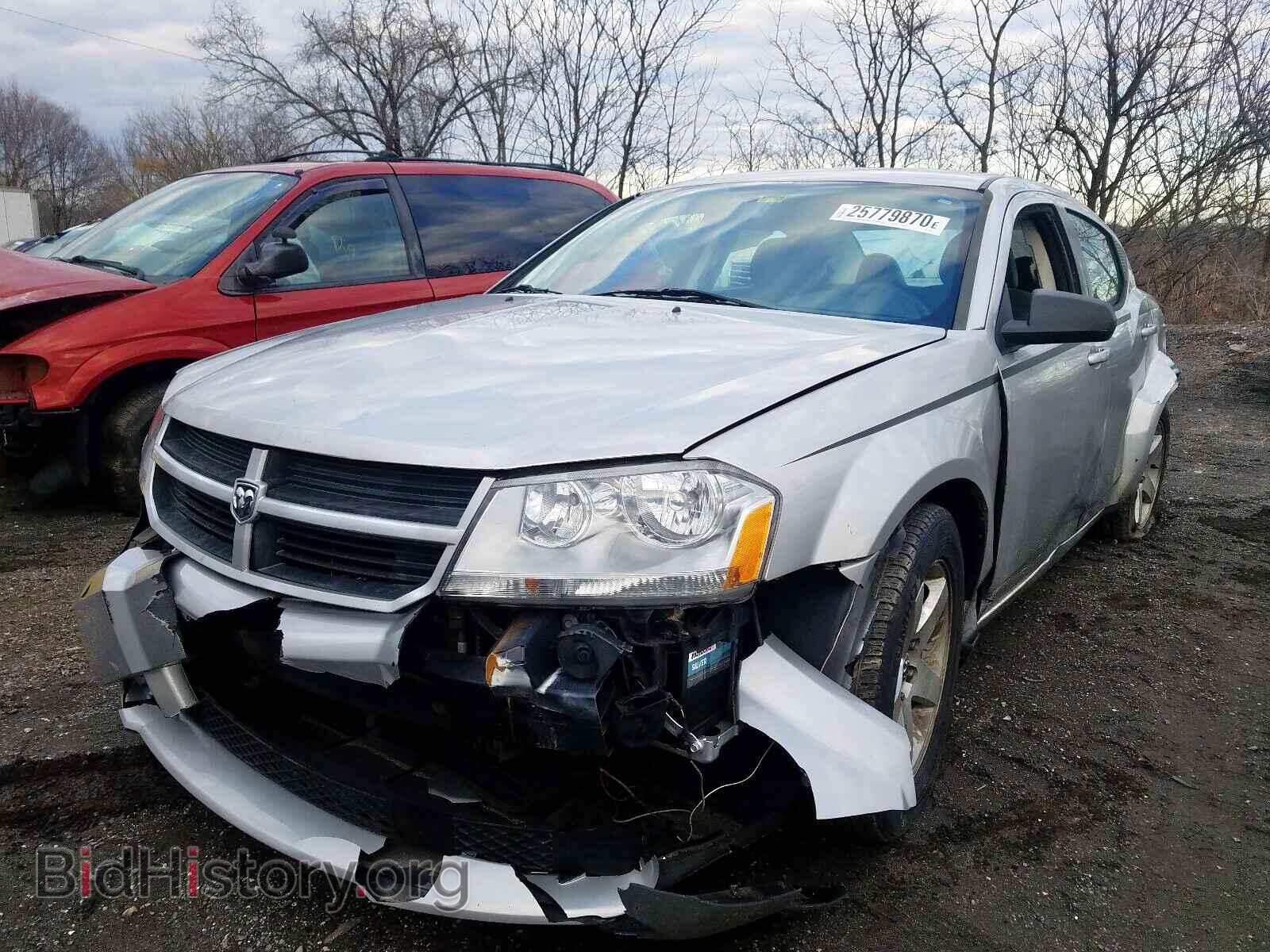 2008 DODGE AVENGER - VIN: 1B3LC46KX8N280966 - Фото 2