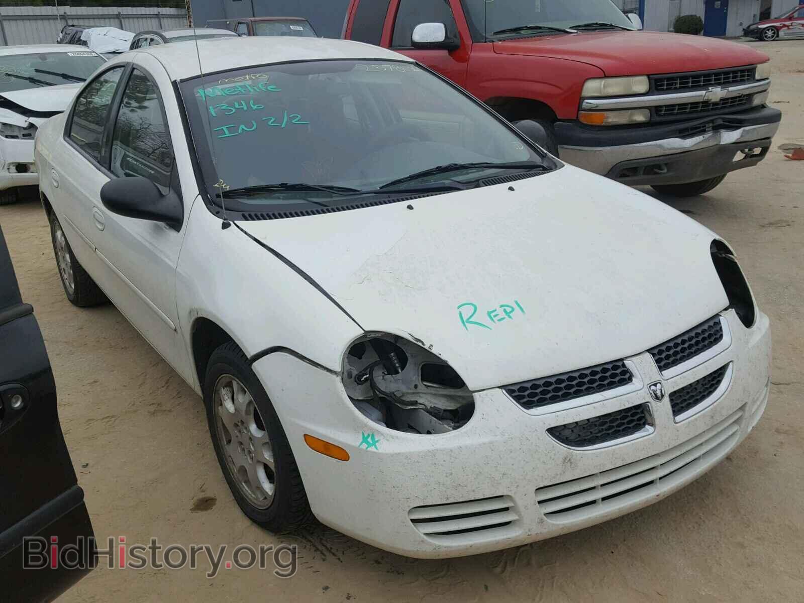 Фотография 1B3ES56C94D589614 - DODGE NEON 2004