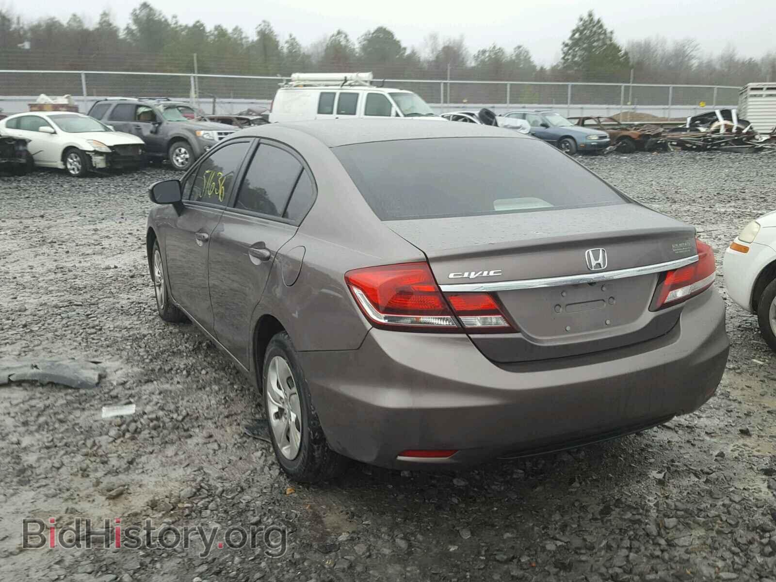 2014 HONDA CIVIC - VIN: 19XFB2F55EE017734 - Фото 3