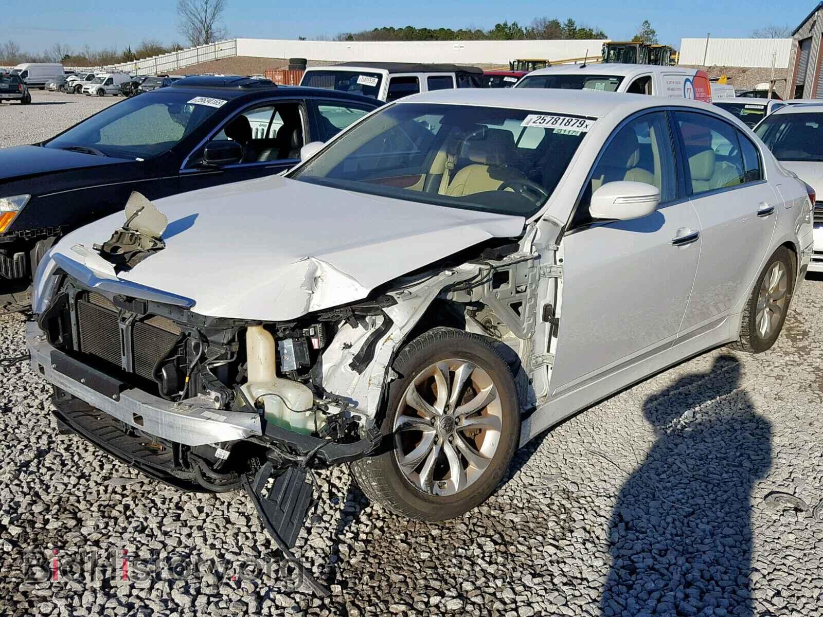 2012 HYUNDAI GENESIS - VIN: KMHGC4DD2CU176308 - Фото 2