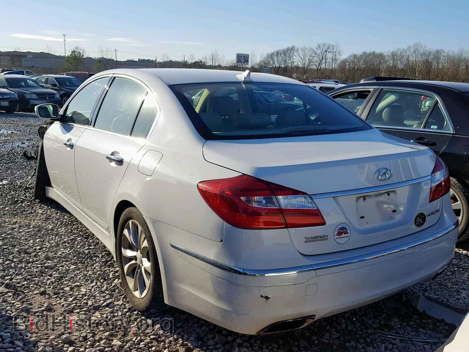 2012 HYUNDAI GENESIS - VIN: KMHGC4DD2CU176308 - Фото 3