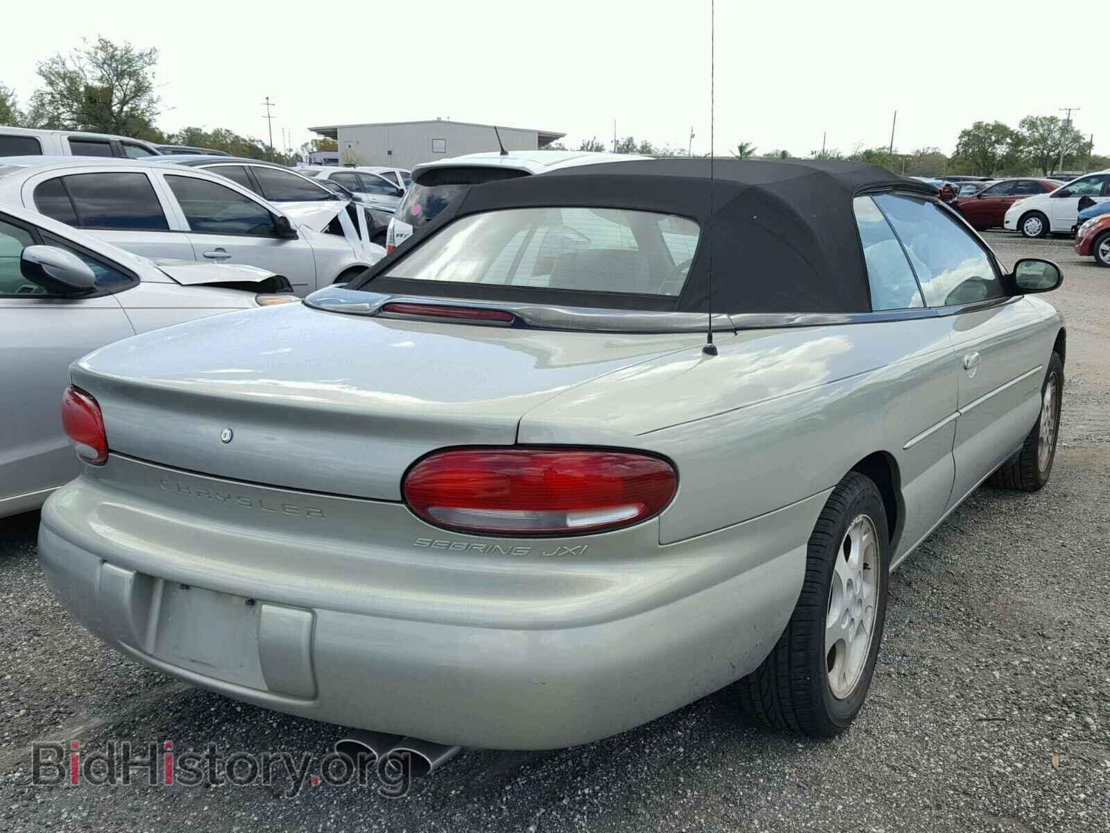 2000 CHRYSLER SEBRING - VIN: 3C3EL55H4YT268318 - Фото 4
