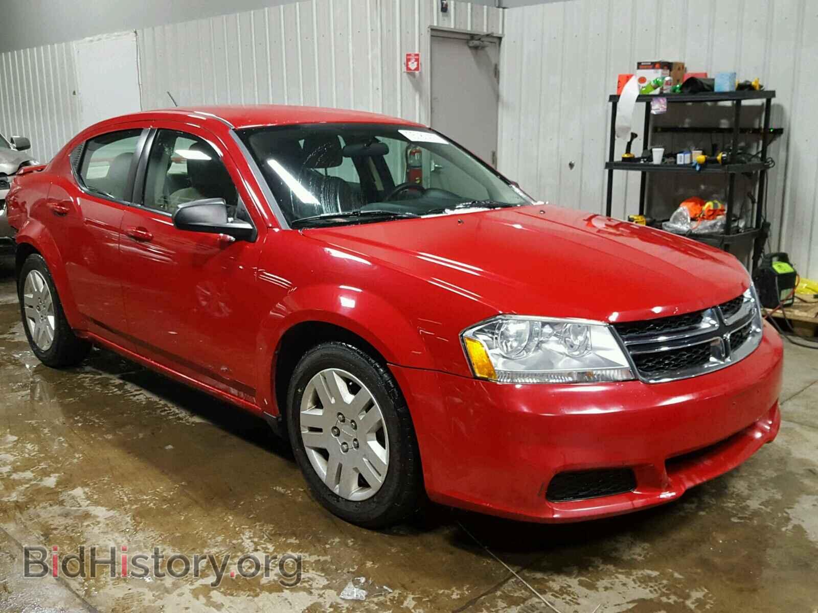 Photo 1C3CDZAB2DN616673 - DODGE AVENGER 2013