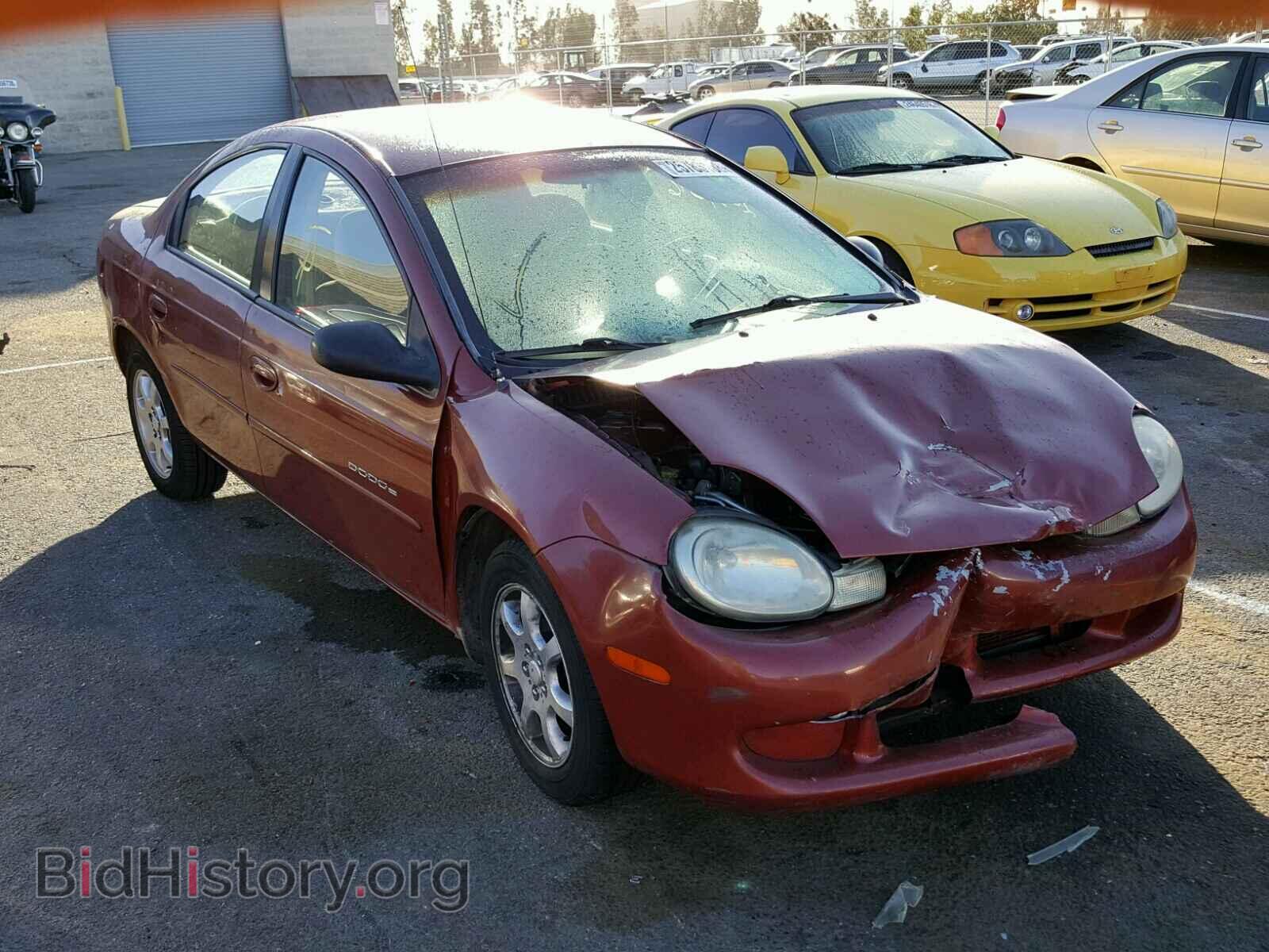 Фотография 1B3ES46C2YD649099 - DODGE NEON 2000