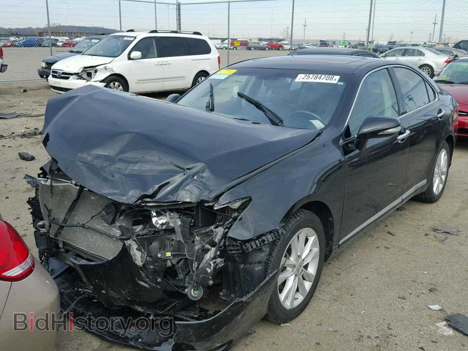 2011 LEXUS ES350 - VIN: JTHBK1EG7B2448207 - Фото 2