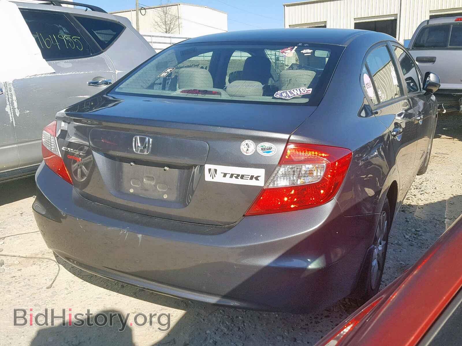 2012 HONDA CIVIC LX - VIN: 19XFB2F58CE020141 - Фото 4