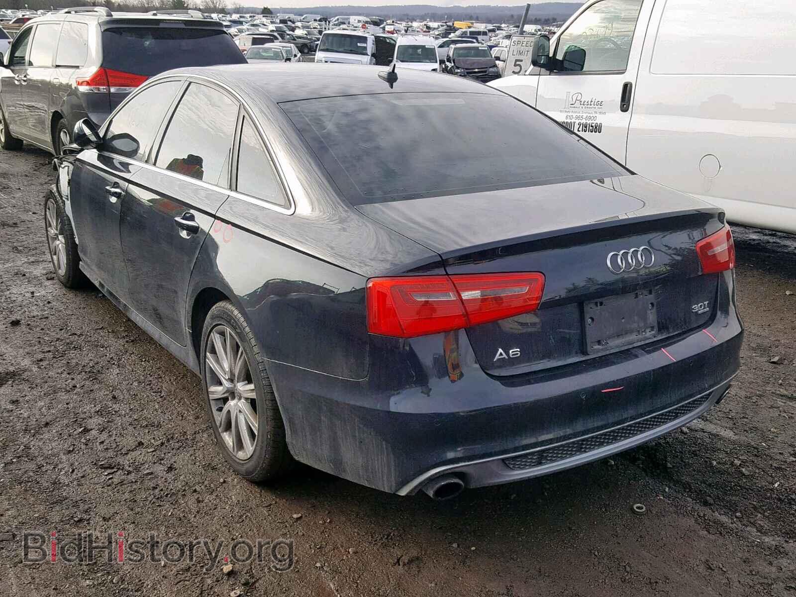 2012 AUDI A6 - VIN: WAUJGAFC0CN121591 - Фото 3