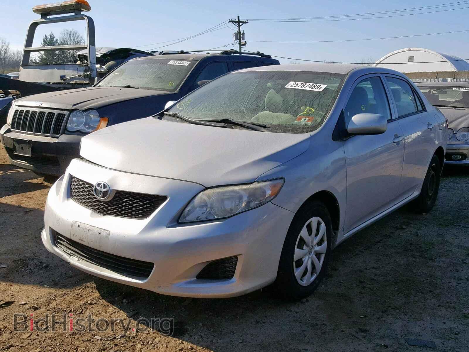 2009 TOYOTA COROLLA BA - VIN: 2T1BU40E79C097779 - Фото 2