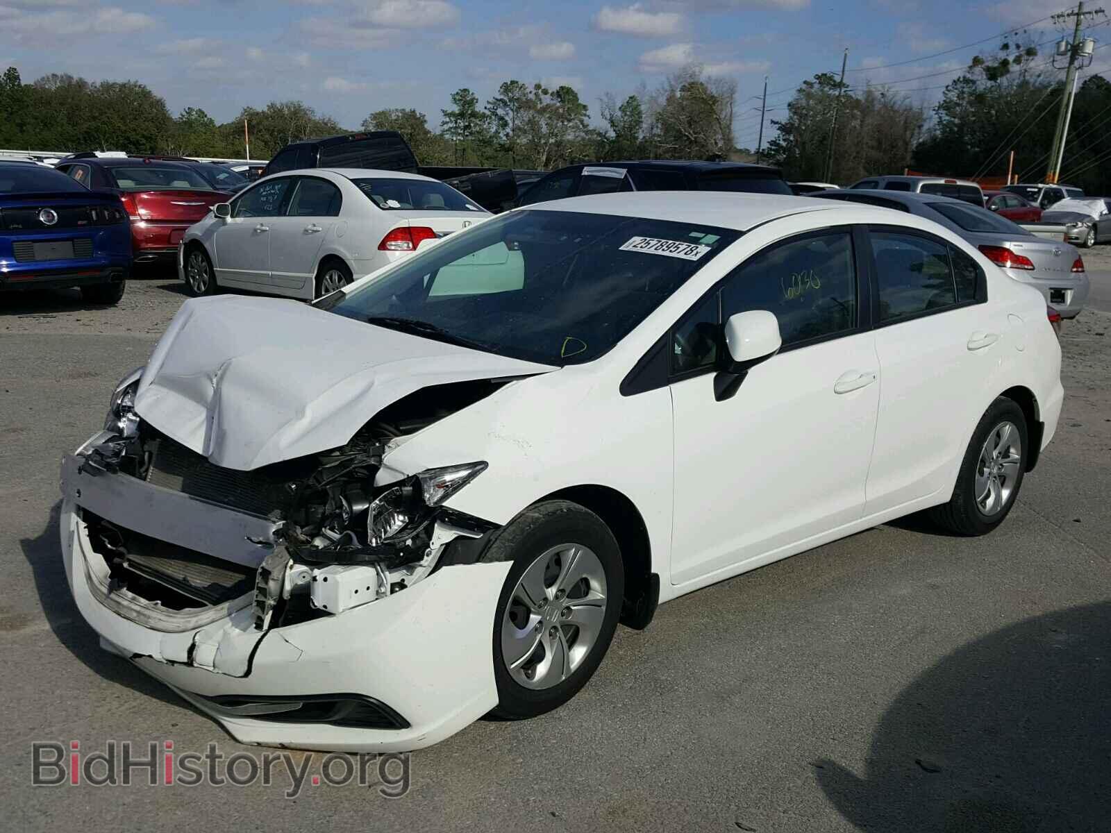 2013 HONDA CIVIC - VIN: 19XFB2F55DE006554 - Фото 2