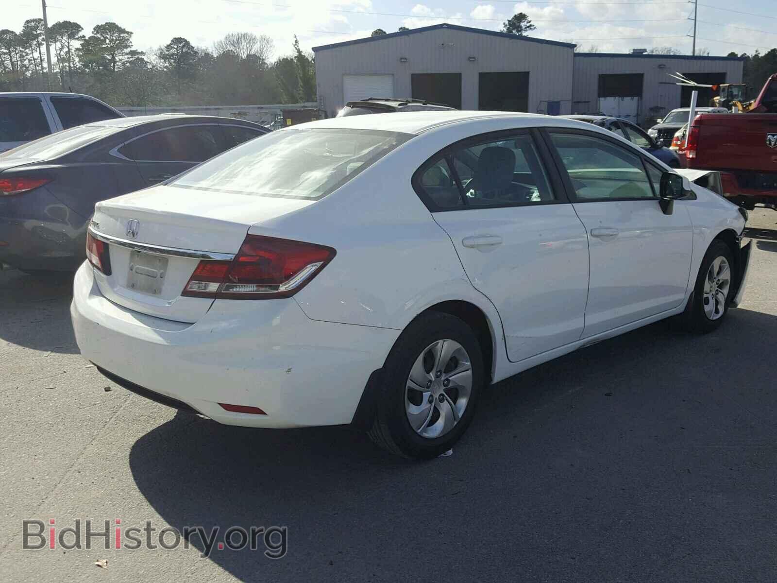 2013 HONDA CIVIC - VIN: 19XFB2F55DE006554 - Фото 4