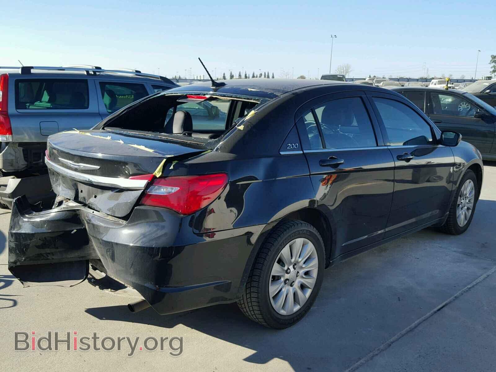 2012 CHRYSLER 200 - VIN: 1C3CCBAB1CN189737 - Фото 4
