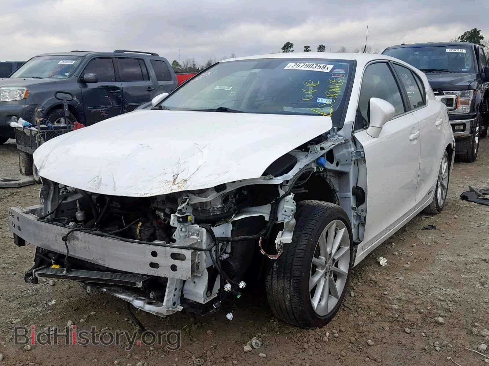 2013 LEXUS CT 200 - VIN: JTHKD5BH9D2171593 - Фото 2
