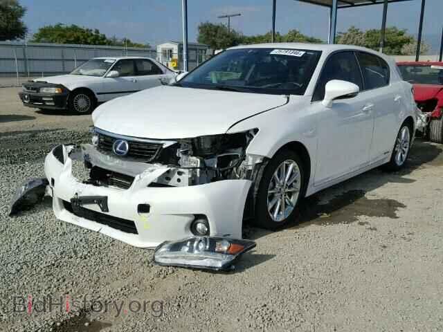 2011 LEXUS CT 200 - VIN: JTHKD5BH4B2009352 - Фото 2