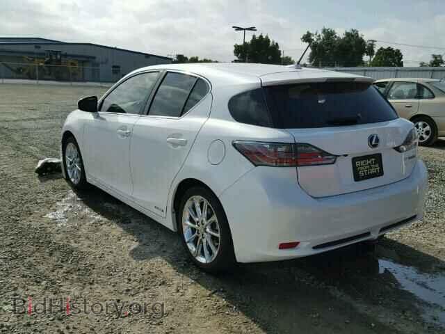 2011 LEXUS CT 200 - VIN: JTHKD5BH4B2009352 - Фото 3