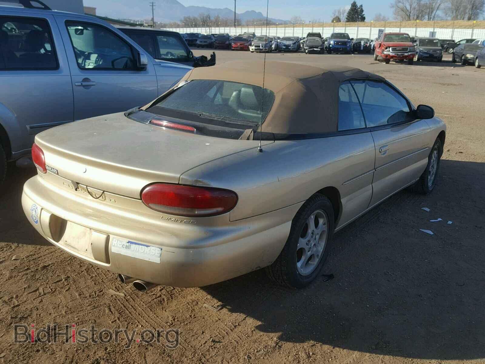 1999 CHRYSLER SEBRING - VIN: 3C3EL55H0XT598049 - Фото 4