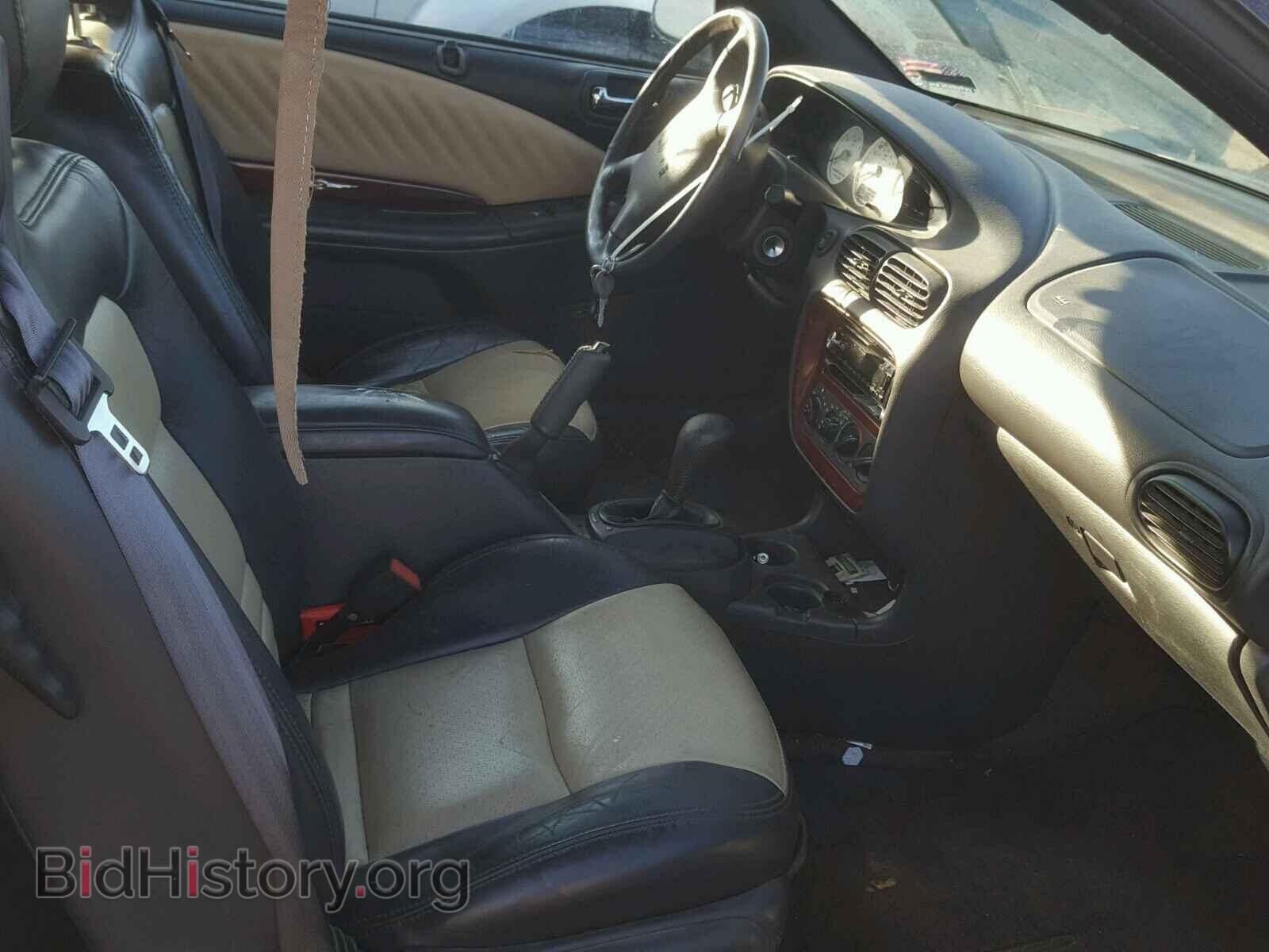 1999 CHRYSLER SEBRING - VIN: 3C3EL55H0XT598049 - Фото 5