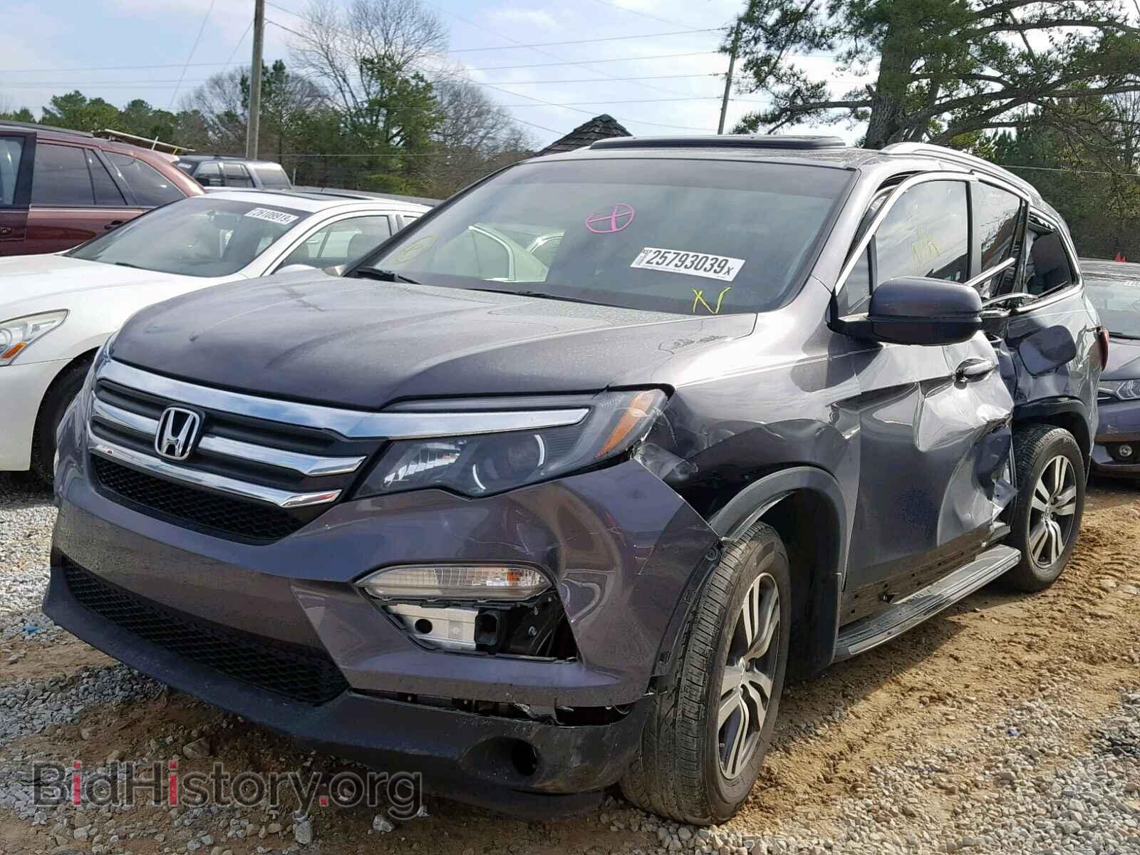 2017 HONDA PILOT EXL - VIN: 5FNYF6H50HB081504 - Фото 2