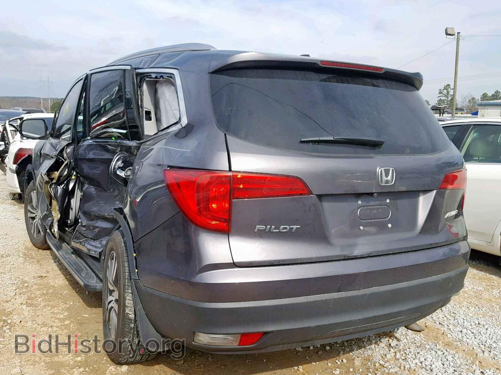 2017 HONDA PILOT EXL - VIN: 5FNYF6H50HB081504 - Фото 3