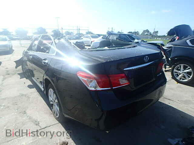 2012 LEXUS ES350 - VIN: JTHBK1EGXC2473863 - Фото 3