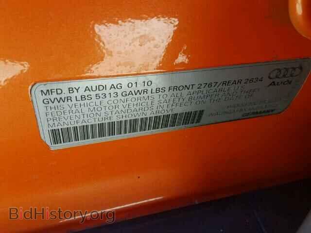 2010 AUDI A6 - VIN: WAUBGAFBXAN053342 - Фото 10