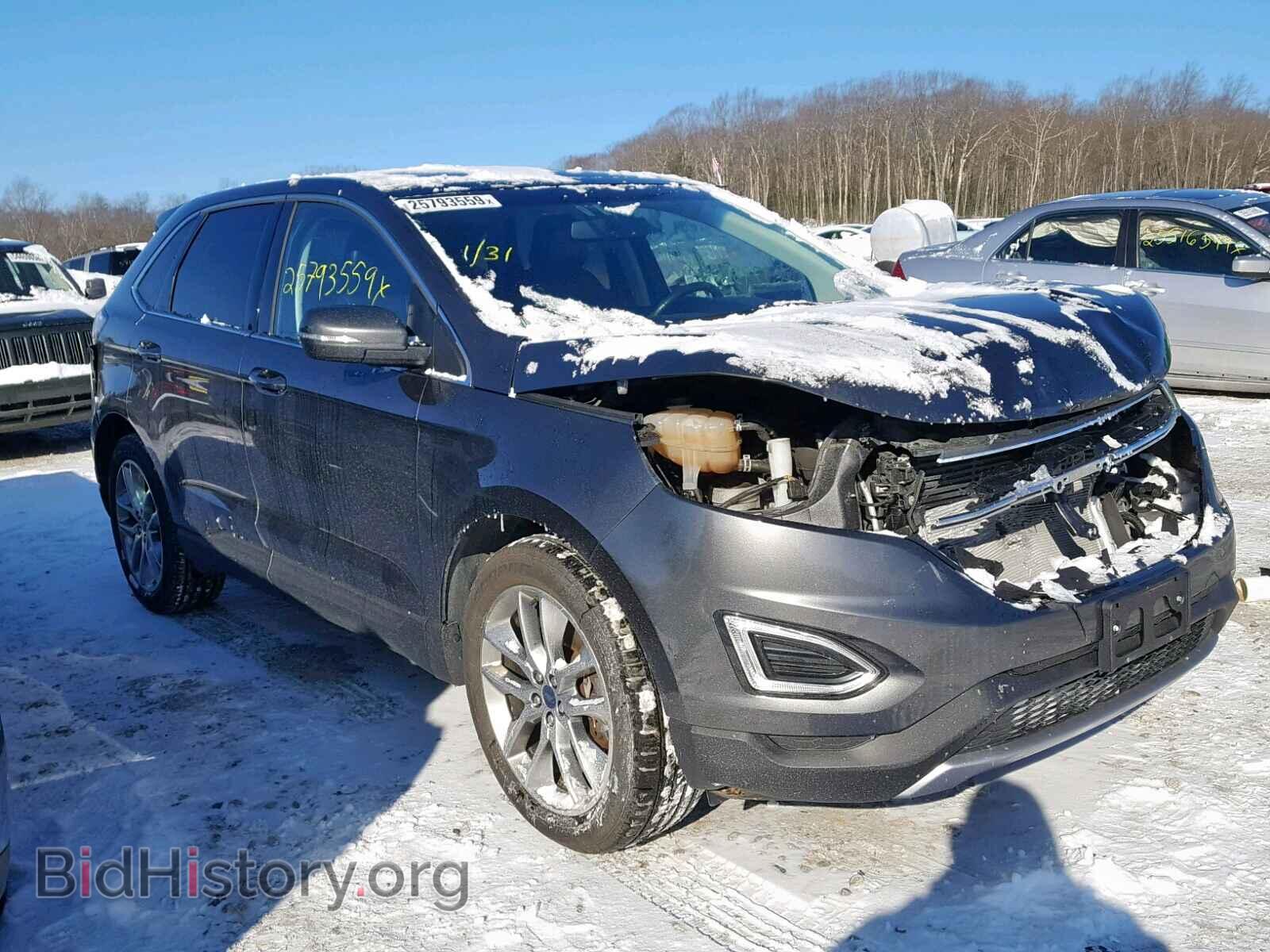 Photo 2FMPK4K84FBB75535 - FORD EDGE TITAN 2015