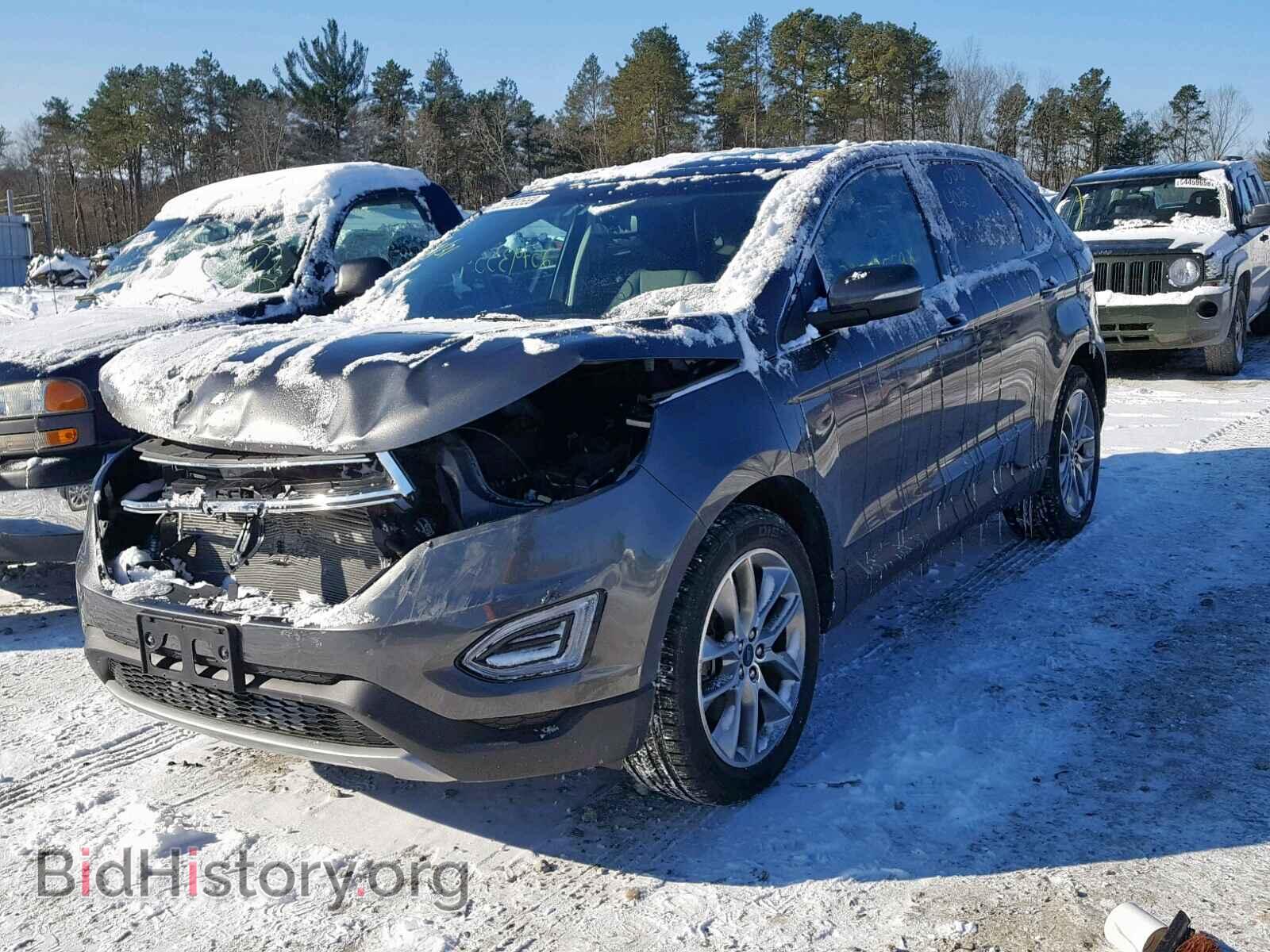 2015 FORD EDGE TITAN - VIN: 2FMPK4K84FBB75535 - Фото 2