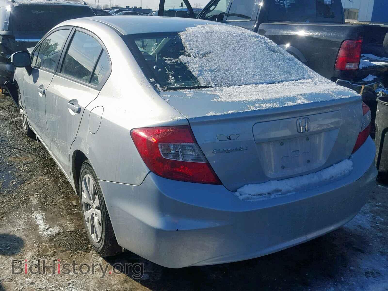 2012 HONDA CIVIC LX - VIN: 19XFB2F58CE062017 - Фото 3