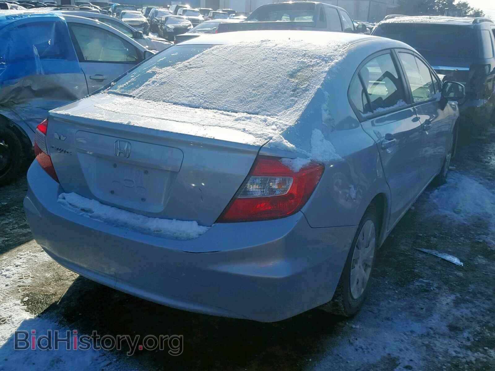 2012 HONDA CIVIC LX - VIN: 19XFB2F58CE062017 - Фото 4