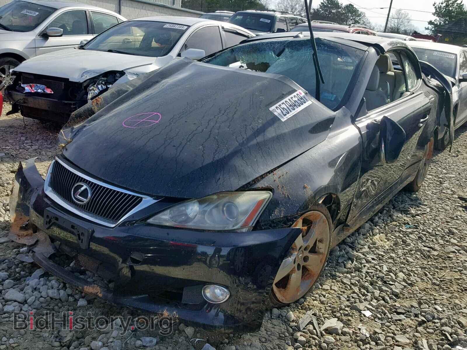 2010 LEXUS IS 250 - VIN: JTHFF2C2XA2512189 - Фото 2