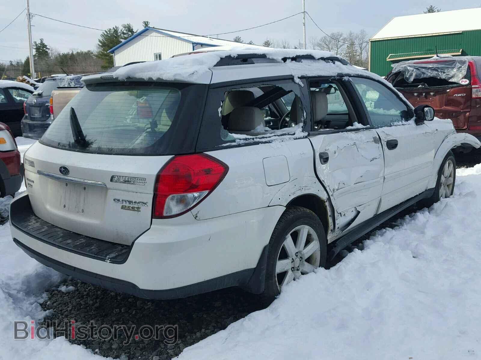 2008 SUBARU OUTBACK - VIN: 4S4BP61C587324446 - Фото 4